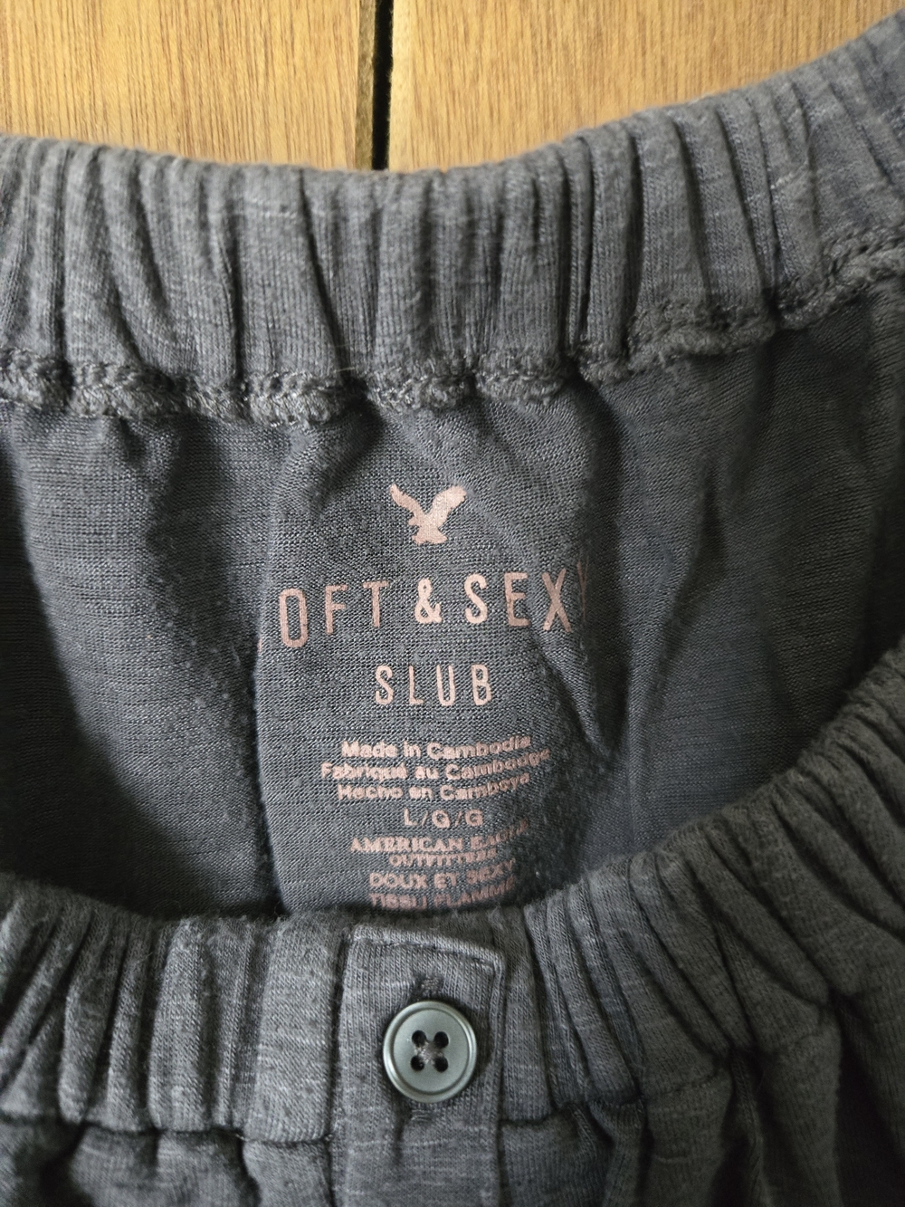 Slate Gray Ruffled Button-Front Top - Picture 4 of 5